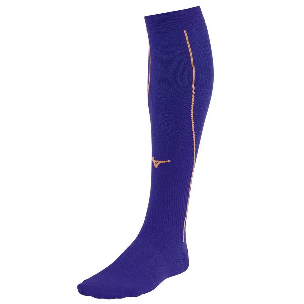 Calcetines Mizuno Compression Mujer Moradas/Naranjas Baratas JDZG-72491